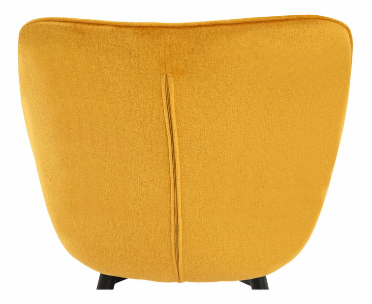 Designové křeslo Feddy (žlutá)