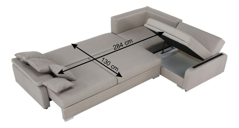 Rohová sedací souprava Caron (P)