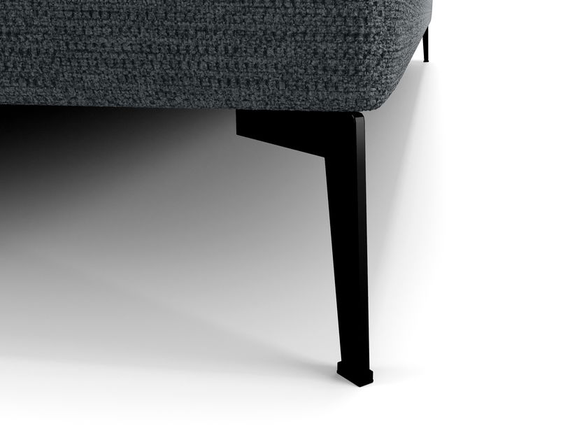 Jednolůžková postel 80 cm Infernus Bonell (tmavě šedá) (s roštem, bez úl. prostoru)