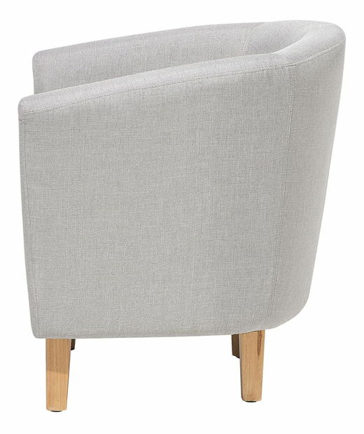 Křeslo Holdam (světlešedá)