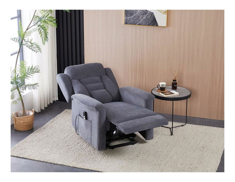 Polohovací křeslo Tonta (šedá)