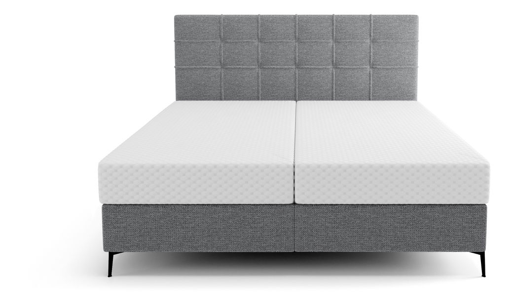 Jednolůžková postel 120 cm Infernus Bonell (tmavě šedá) (s roštem, s úl. prostorem)