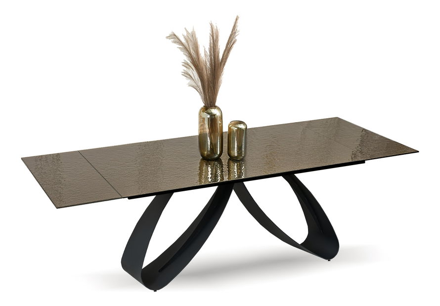 Jídelní stůl Prego (zlatá + černá)