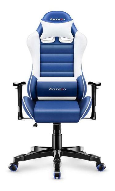 Dětská herní židle Rover 6 (bílá + modrá)