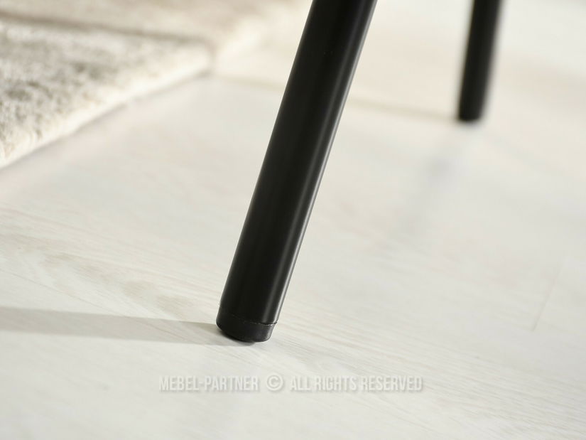 Jídelní židle Continuara (krémová + černá)