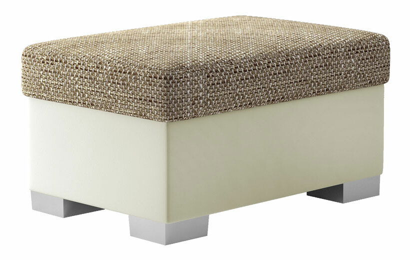 Taburet 85x55 cm- Ron typ 03 (hnědá + šedá)