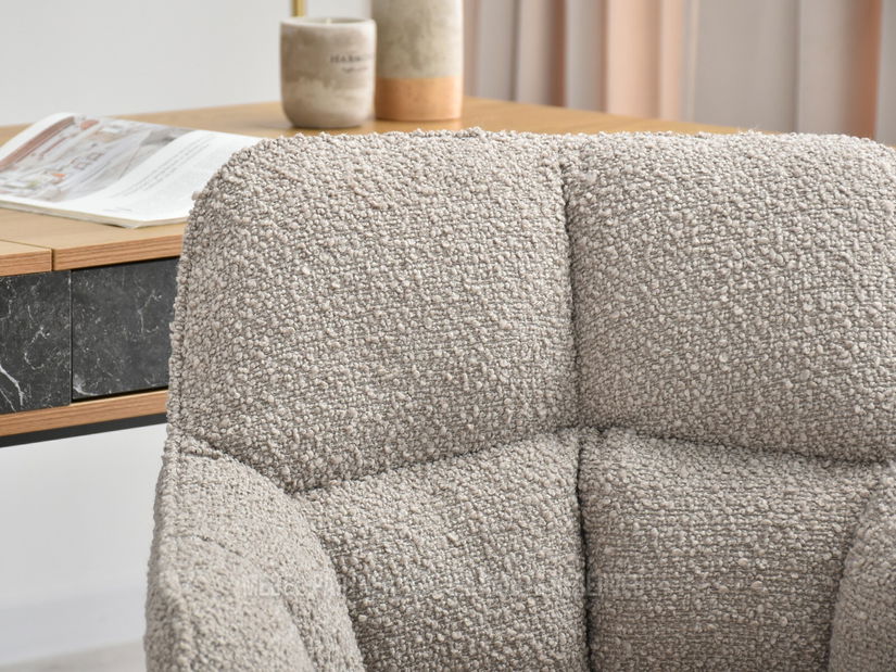 Křeslo Island (béžová + zlatá)