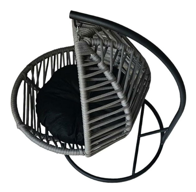 Houpací křeslo pro kočky Belane (šedá)