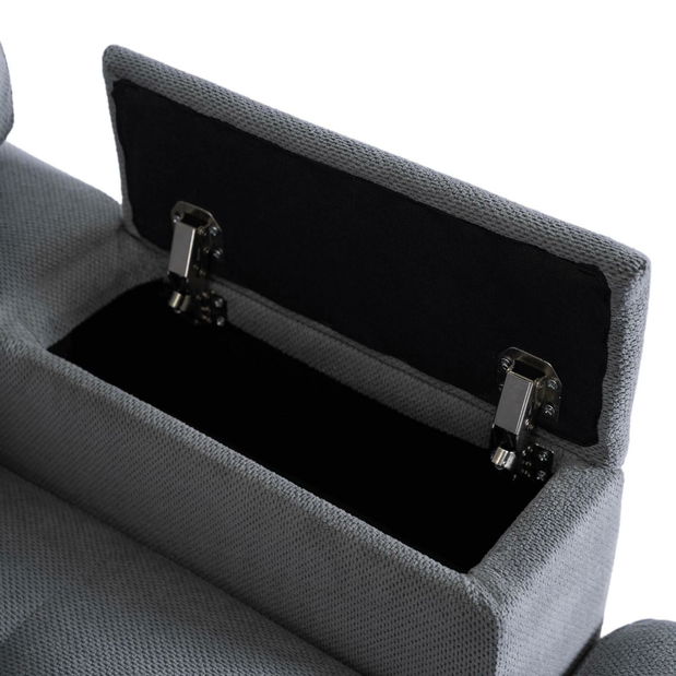 Křeslo Nuevos (světle šedá)