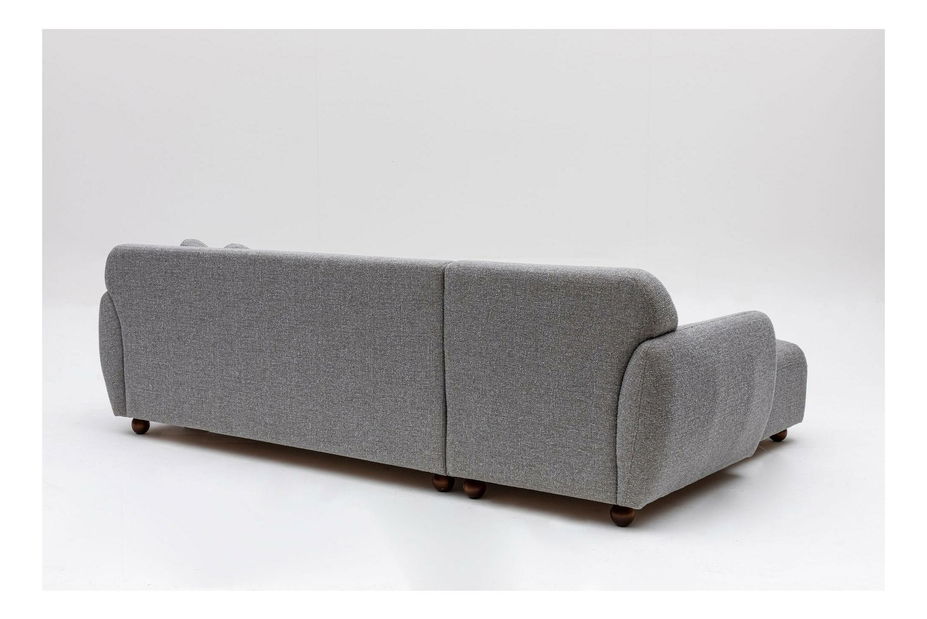 Rohová sedačka Edoletta 1 (L) (světle šedá)