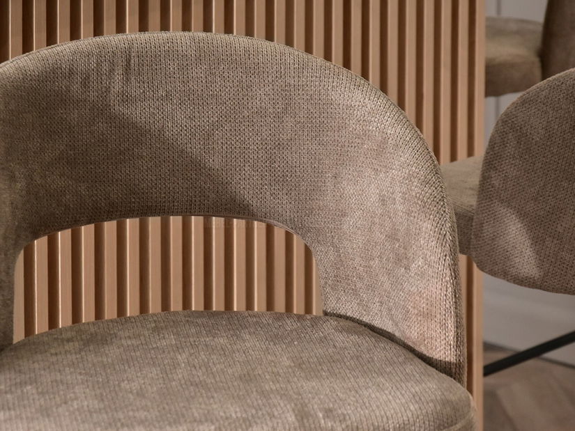 Židle Gustav (béžová + černá)