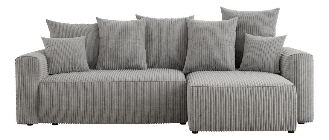 Rohová sedačka Denia (P) (světle šedá)