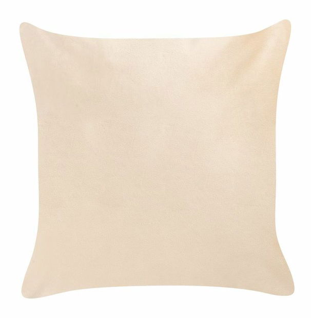 Sada 2 ozdobných polštářů 45 x 45 cm Talin (béžová)