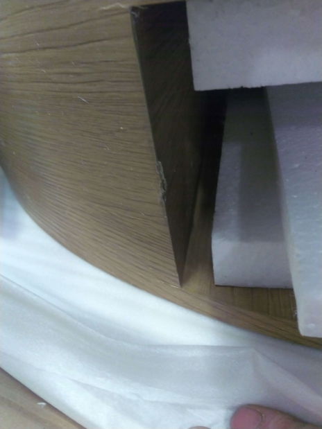 Konferenční stolek Turin (dub + černá) *bazar