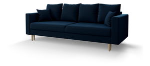 Pohovka trojsedačka Kinetic (tmavě modrá)
