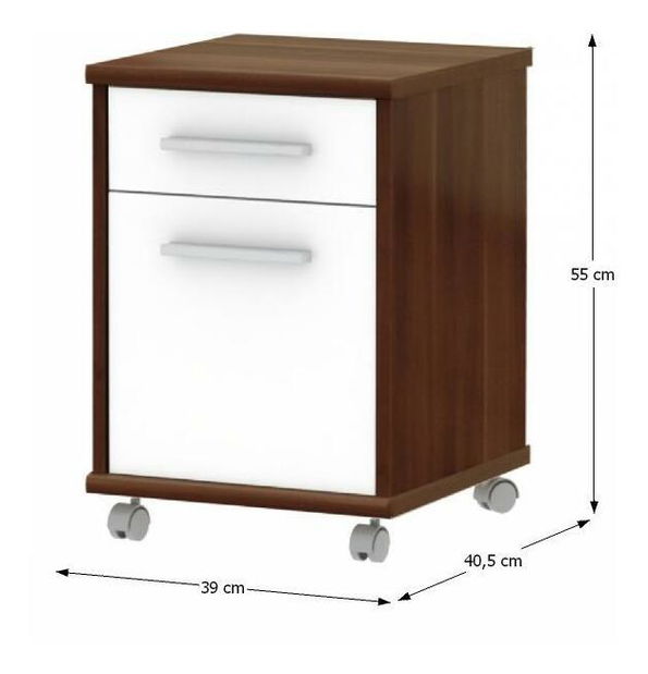 Skříňka na kolečkách Jove 07