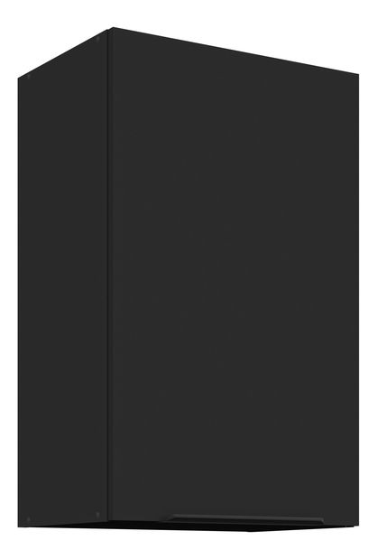 Horní kuchyňská skříňka Sienla 45 G 72 1F (černá matná)