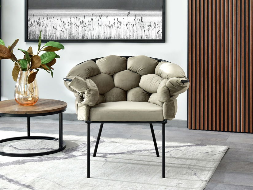 Relaxační křeslo Piplio (černá)