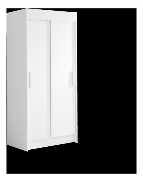 Šatníkova skriňa Karrie 100 (bílá)