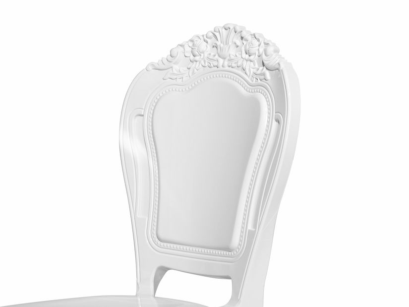 Set 2ks. jídelních židlí Vitton (bílá)