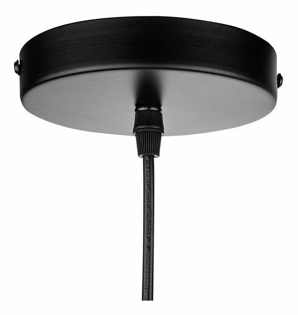 Závěsná lampa Manisa (černá)