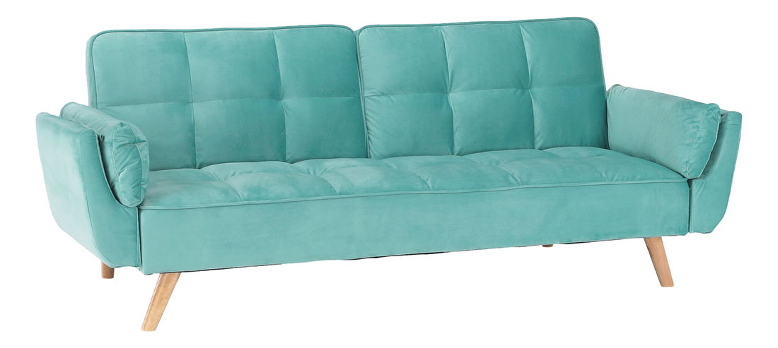 Rozkládací pohovka Filly (tyrkysová)