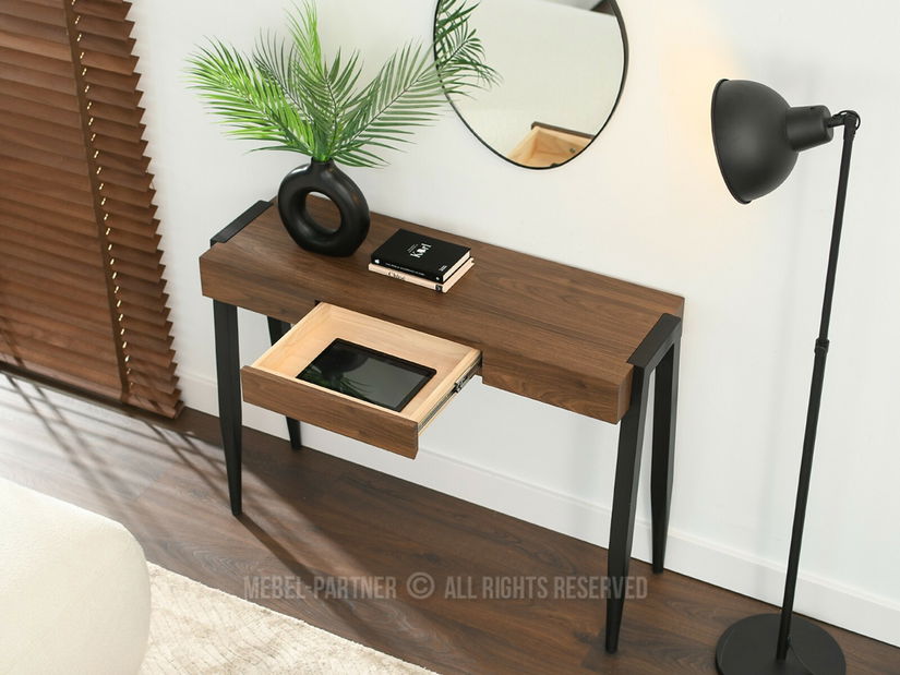 Konzolový stolek Mukusiz (černá)