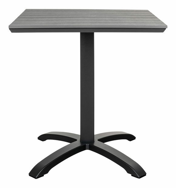 Bistro stůl Crinina (šedá + černá)