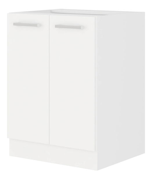 Dolní kuchyňská skříňka Edris 60 D 2F BB (bilá)