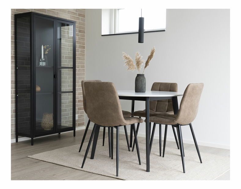 Jídelní židle Miveria 1 (hnědá)