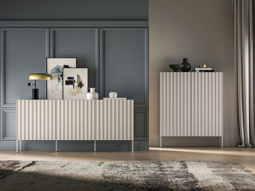 Skříňka Derrick D6 (světlobéžová)