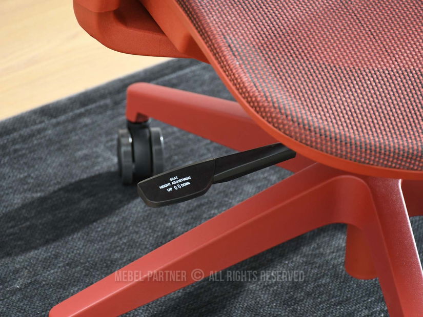 Židle Horst (červená + červená)