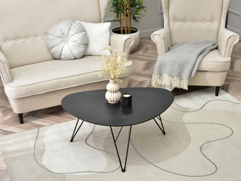 Konferenční stolek Rave Xl (černá)