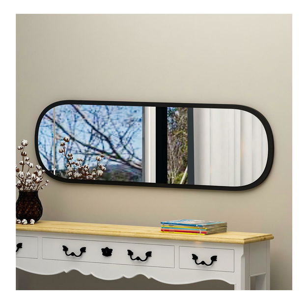 Zrcadlo Mango (černá) *bazar