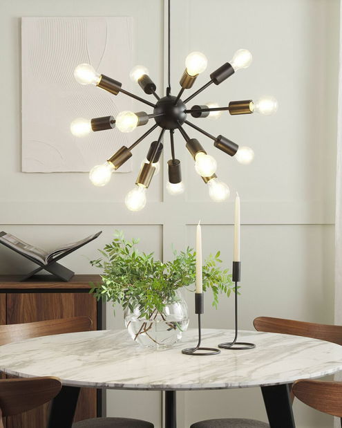 Závěsné svítidlo Barbro (černá)