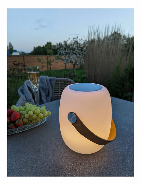 LED lucerna Csameria (bílá)