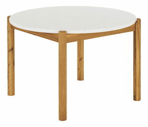 Zahradní stůl Taleria 8 (přírodní + bílá)