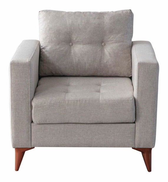 Křeslo Kraty (krémová)