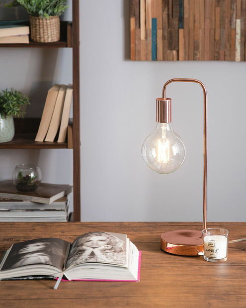 Stolní lampa Salto (měděná)