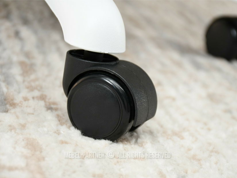 Kancelářské křeslo Derenis (šedá + bílá)