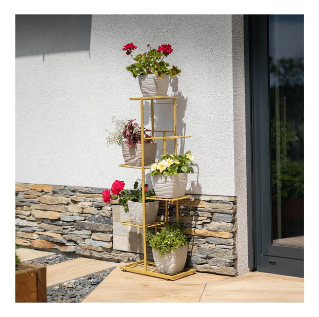 Kvetináč Beaumont 3 (zlatá) *bazar