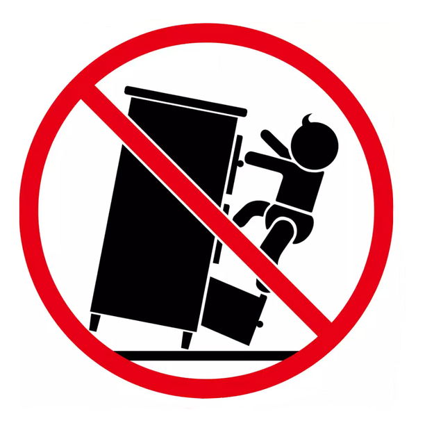 Dětská modulární skříň Atlas (bílá + hnědá)