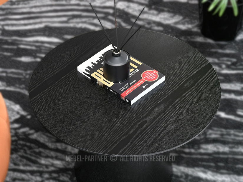 Konferenční stolek Otava 60 (černé dřevo + černá)