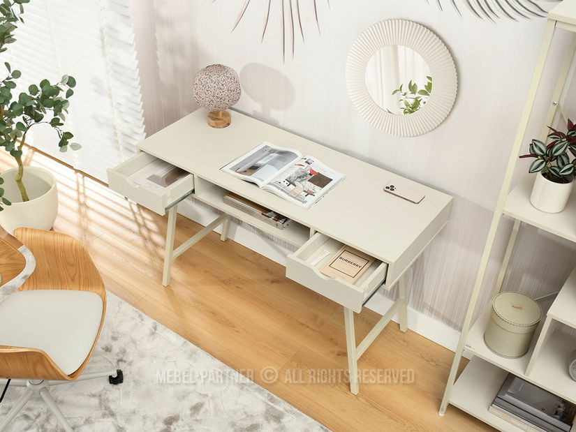 PC stolek Gavaliere (krémová)