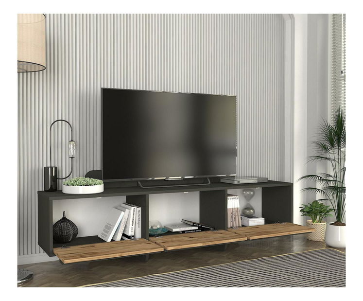 TV stolek/skříňka Maggy TV (antracitová borovice atlantická)