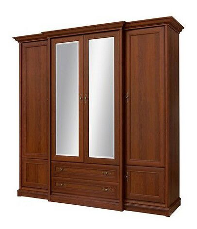 Šatní skříň BRW KENT ESZF 4D2S (Kaštan)