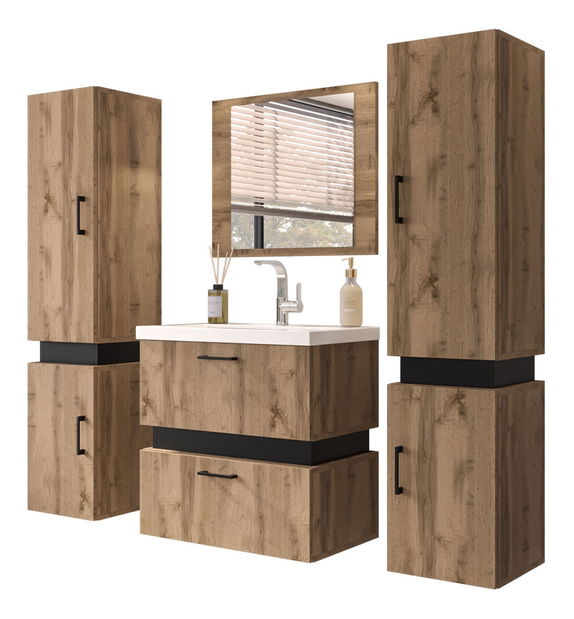 Koupelna typ 02 Trina (dub wotan)