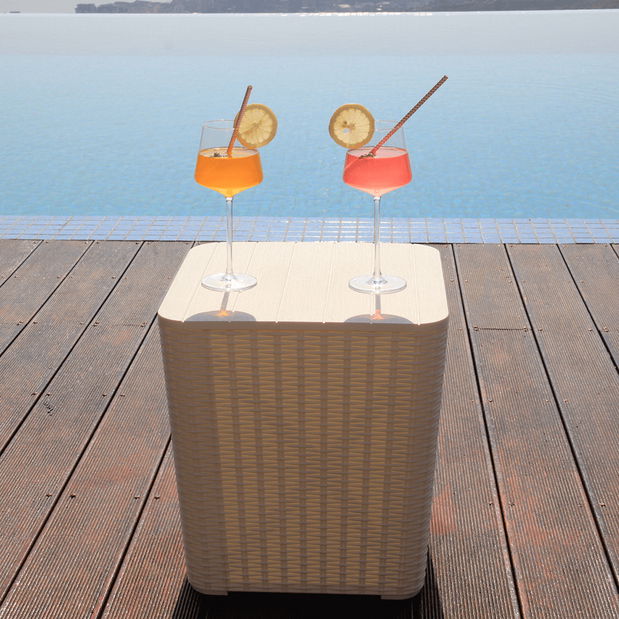 Úložný box Urgun (bílá)