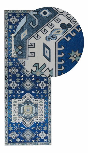 Koberec 70 x 200 cm Parka (modrá)