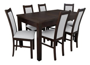 Jídelní set pro 6 osob RK051 Mirjan Riki (Ořech)